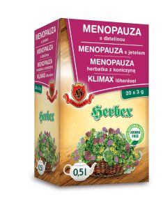 Herbex klimax tea lóherével 20x3g 60 g