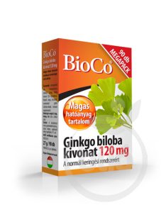 Bioco ginkgo biloba tabletta 120mg 90 db