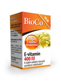 Bioco e-vitamin 400 iu 60db kapszula 60 db