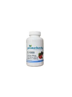 Primeherbs C-1000mg+acerola 250mg+acai 250mg 100db