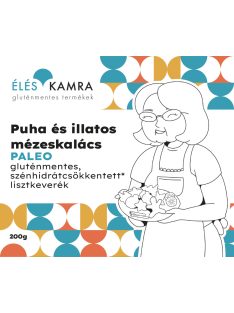   Éléskamra puha és illatos mézeskalács szénhidrátcsökkentett lisztkeverék 200 g