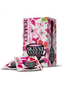   Cupper bio skinni vanilli vaníliás gyümölcstea 20 db 40 g