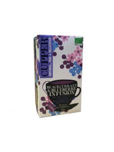   Cupper bio tea blackcurrant-blueberry feketeribizli-áfonya tea 50 g