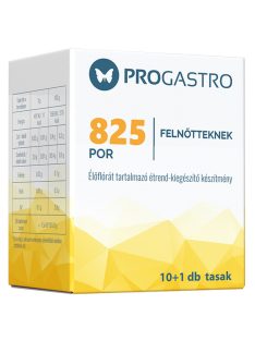   Progastro 825 por felnőtteknek élőflórát tartalmazó étrend-kiegészítő készítmény 10+1 db tasak