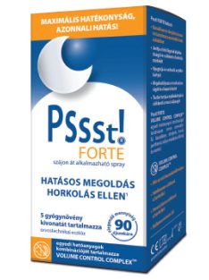 Pssst! forte természetes horkolásgátló termék 25 ml