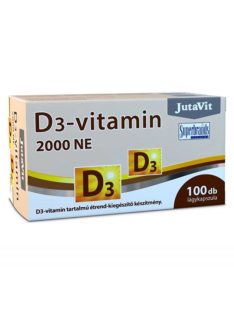 Jutavit d3 vitamin 2000 NE lágykapszula 100 db