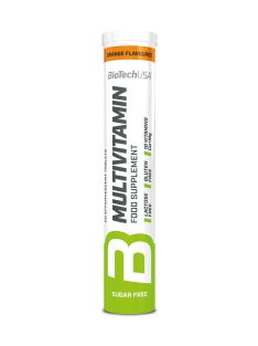 Biotech multivitamin pezsgőtabletta narancs 80 g