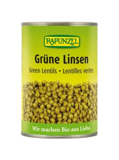 Rapunzel bio zöld lencse lében 400 g