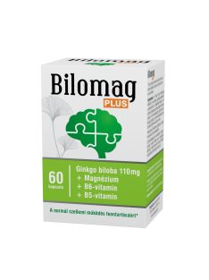   Bilomag plus 110mg gingko biloba kivonatot tartalmazó étrend-kiegészítő kapszula 60 db