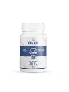 Organika szerves mg+b6-vitamin tabletta 60 db