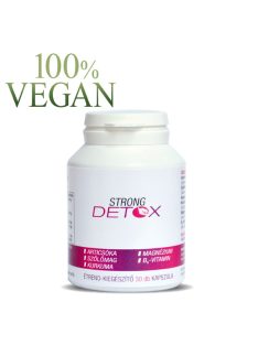   Strong detox articsóka, szőlőmag, kurkuma, magnézium és b6 vitamin összetételű étrend-kiegészítő kapszula 30 db