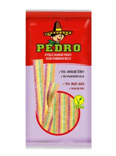 Pedro rainbow belt gumicukor vegán 80 g