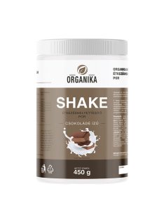 Organika shake por csokoládé ízű 450 g