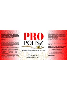 Pro/polisz propolisz kapszula 60 db