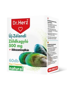 Dr.herz zöldkagyló kivonat 500 mg kapszula 60 db