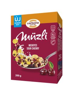 Cerbona müzli meggyes 200 g