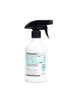   Organic People öko ablak- és tükörtisztító spray bio fermentált fehér teával 500 ml