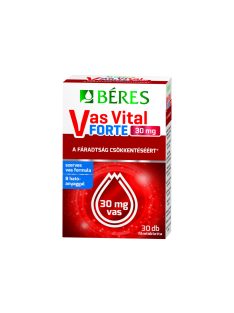 Béres vas vital forte 30mg filmtabletta 30 db