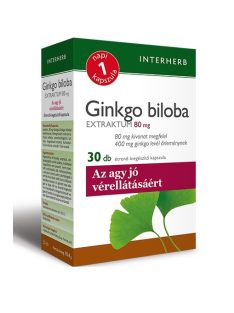 Interherb napi1 ginkgo biloba extraktum 80mg kapszula 30 db