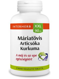   Interherb xxl máriatövis és articsóka és kurkuma tabletta 90 db