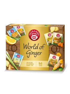 Teekanne world of ginger gyömbér teaválogatás 55 g