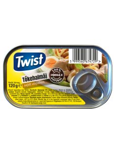 Twist tőkehalmáj saját olajában 120 g