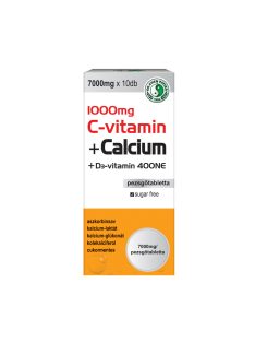   Dr.chen 1000mg c-vitamin+170mg kalcium+400ne d3-vitamin pezsgőtabletta 10 db