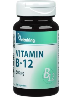 Vitaking b-12 vitamin 500mcg kapszula 100 db