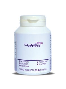   Cardio extra galagonya, szőlőmag, magnézium, paradicsom, b6-vitamin étrend-kiegészítő kapszula 30 db