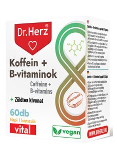 Dr.herz koffein+b-vitaminok kapszula 60 db