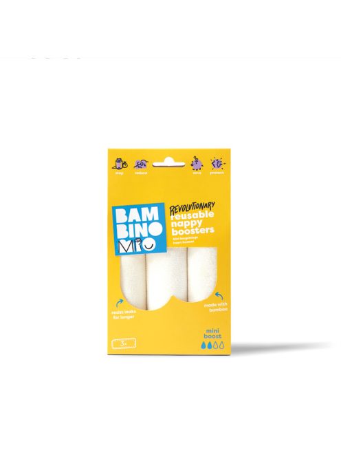 Forradalmi újrahasználható nedvszívó pelenkabetét Mini Boost 3 pack