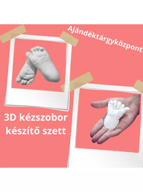 GYERMEK SZETT ⇛ 1 KÉZSZOBOR, 1 GYERMEKKÉZRŐL, VÖDÖRREL