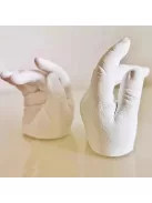 GYERMEK SZETT ⇛ 2 KÉZSZOBOR 2 GYERMEKKÉZRŐL, VÖDÖRREL