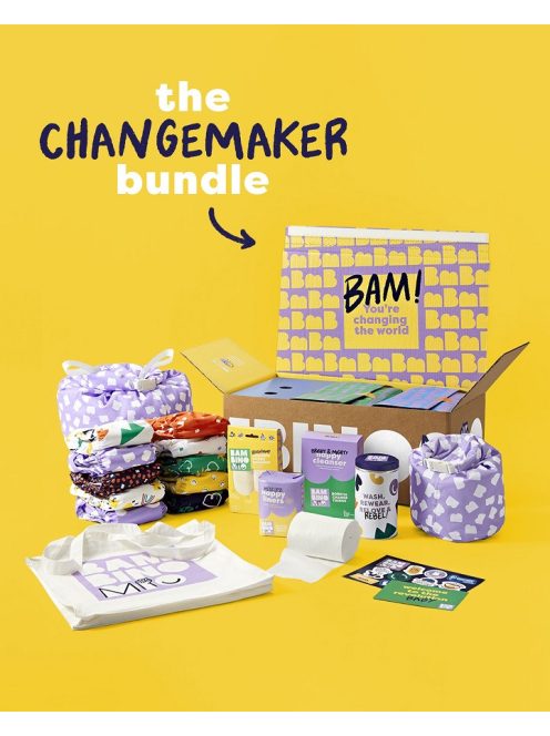 Újrahasználható pelenka szett Changemaker Bundle Brave