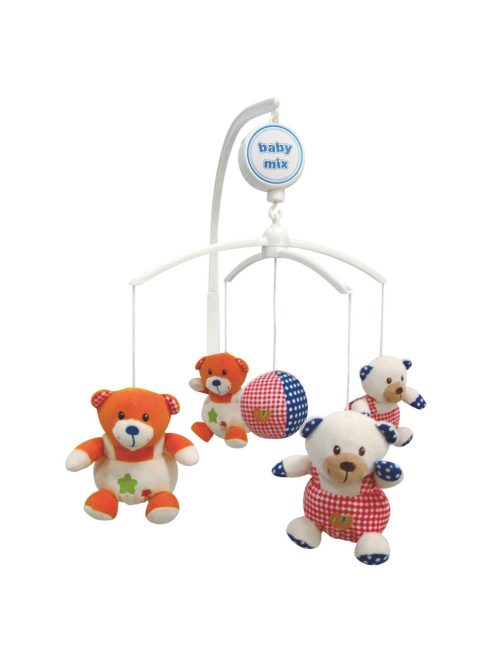 Körhinta a kiságy fölé Baby Mix macik
