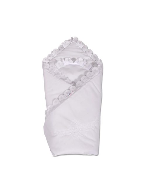 Pamut pólya csipkével New Baby