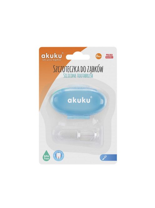 Az első fogkefe Akuku kék