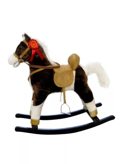 Hintaló dallammal Milly Mally Mustang sötét barna