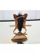 Milly Mally dallammal Jurásek hintaló sötét barna