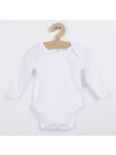 hosszú ujjú baba body Bobas Fashion fehér