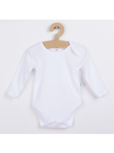 hosszú ujjú baba body Bobas Fashion fehér