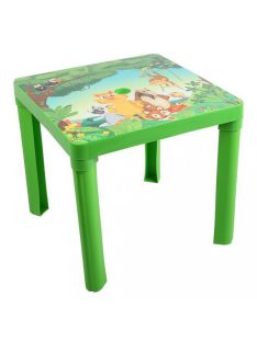 Gyerek kerti bútor- műanyag asztal zöld