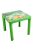 Gyerek kerti bútor- műanyag asztal zöld