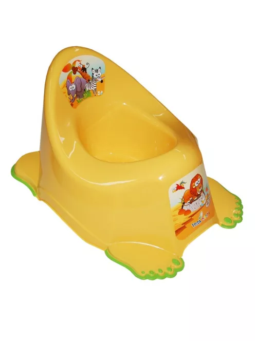 Gyerek csúszásmentes bili Safari sárga