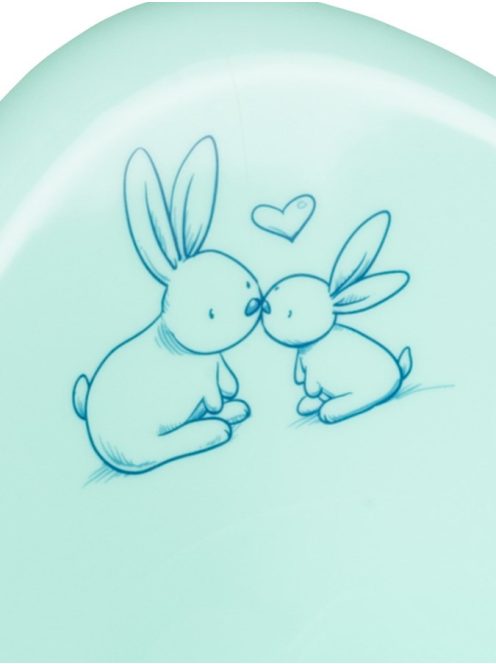 Zenélő gyerek csúszásmentes bili  Bunny menta