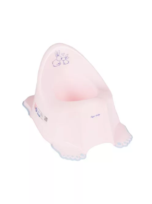 Zenélő gyerek csúszásmentes bili  Bunny rózsaszín