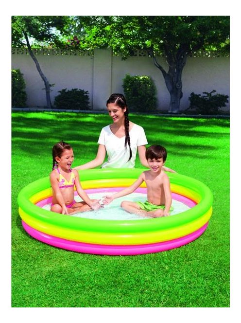 Gyermek felfújhatós medence Bestway 152x30 cm 3 színű