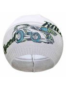 Gyerek őszi sapka New Baby Racing szürke