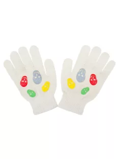 Gyermek téli kesztyű New Baby Girll cappuccino