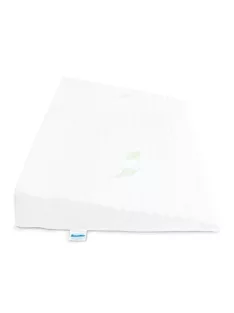   Baba párna - ék alakú Sensillo fehér Luxe aloe vera  60x38 cm
